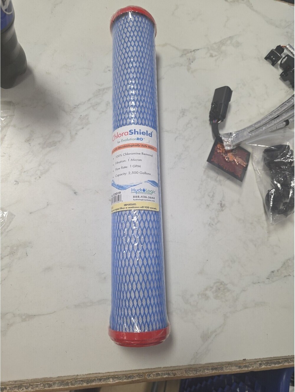 HydroLogic Evolution-ROS ChloraShield KDF/Catalytic Carbon Pre-Filter Garden